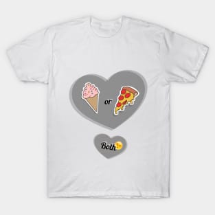 Ice cream and Pizza T-Shirt